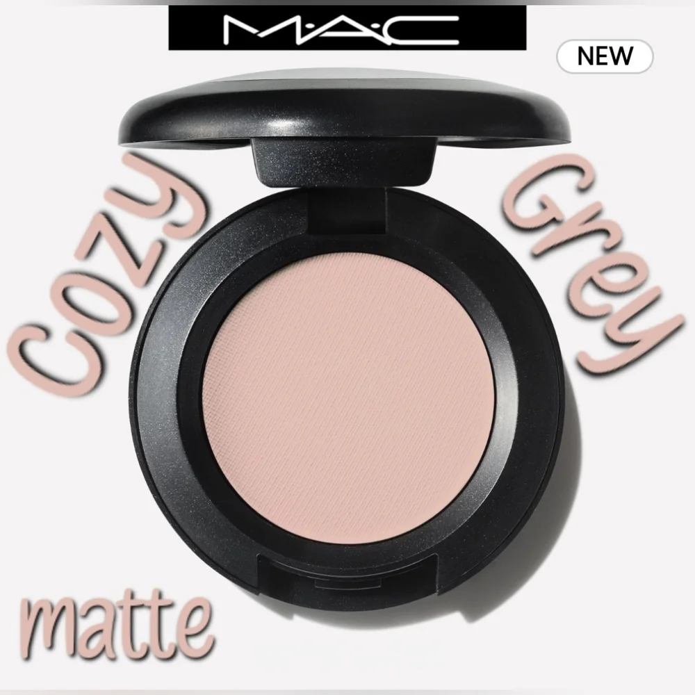 Mac Cosmetics Matte Eyeshadow Cozy Grey Brand New in Box Authentic